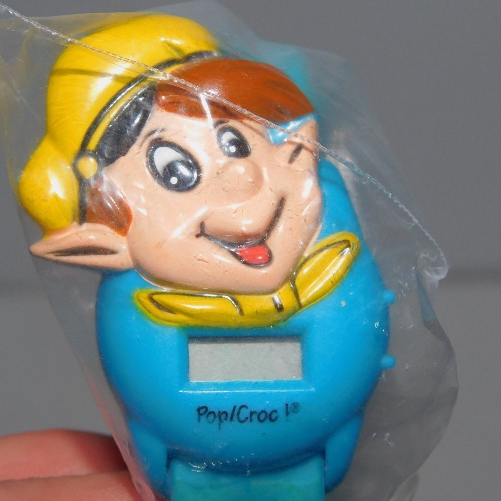 Vintage Kellogs Rice Krispies POP Plastic Kids Watch - New in Package